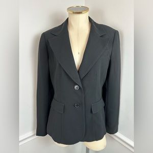 ANN TAYLOR Black Two-Button Career Blazer NWT | Size 10